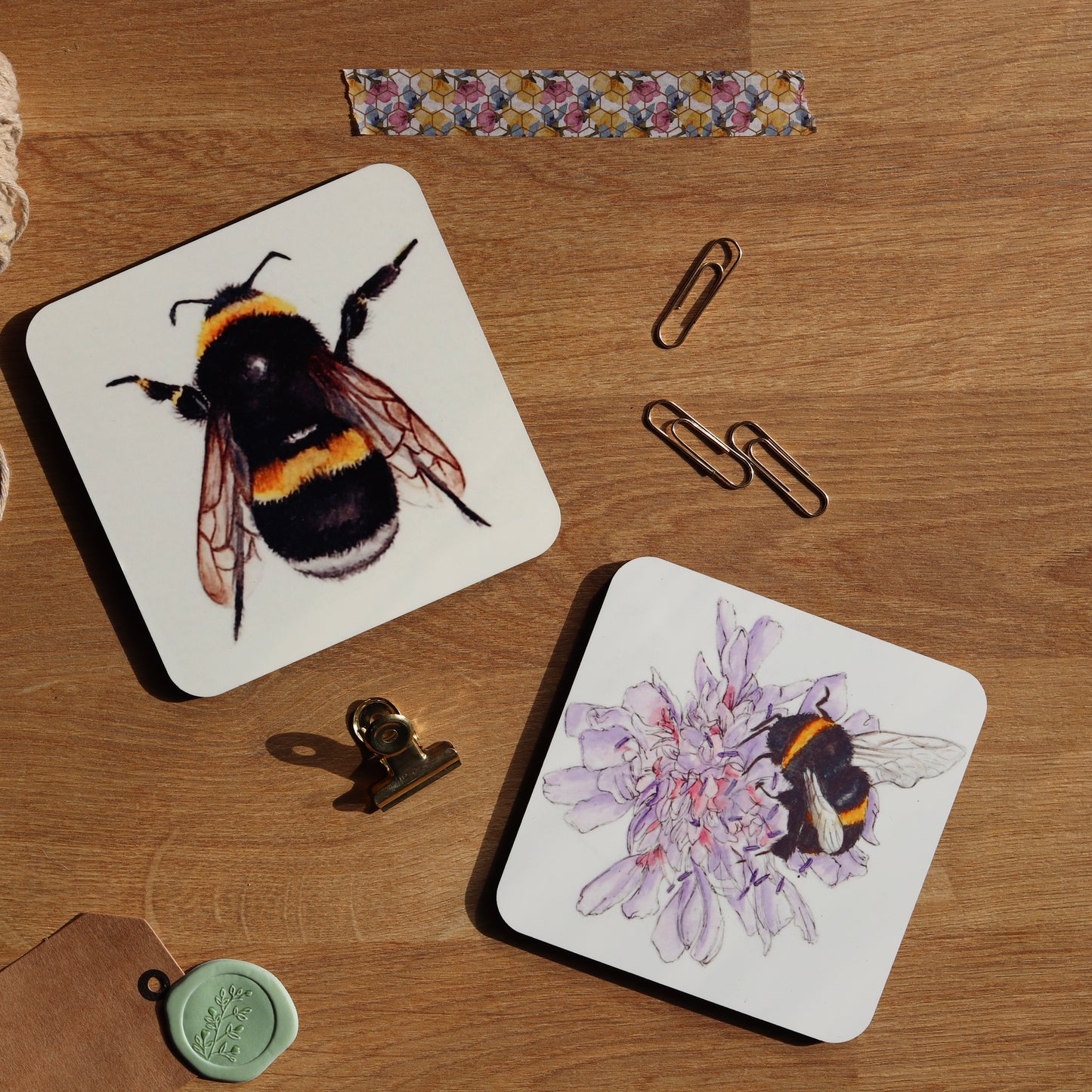 Bumble Bee Coaster
