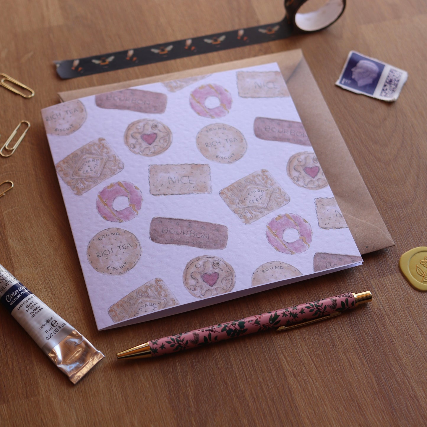 Biscuits Favourites Card