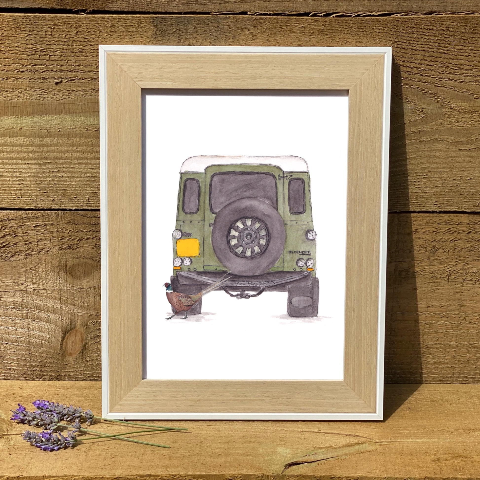 Country defender print