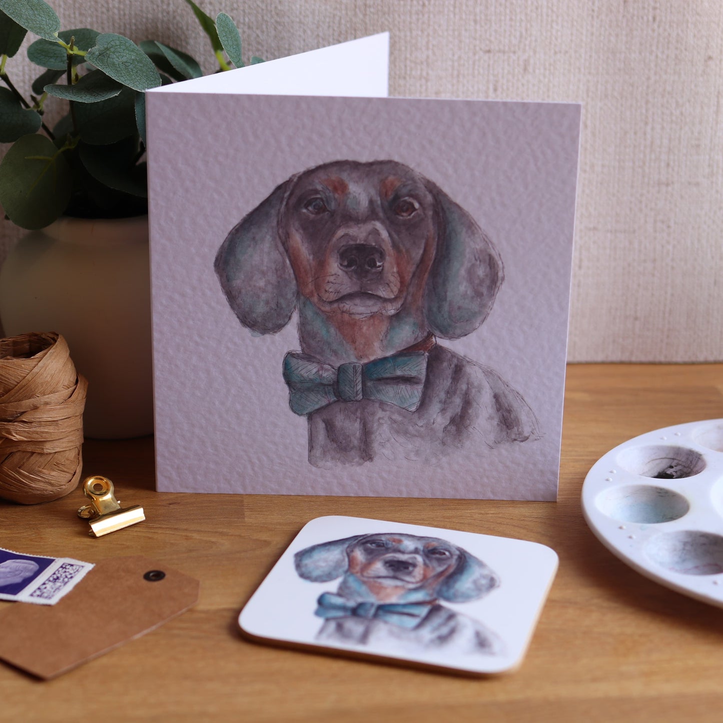 Dachshund Coaster