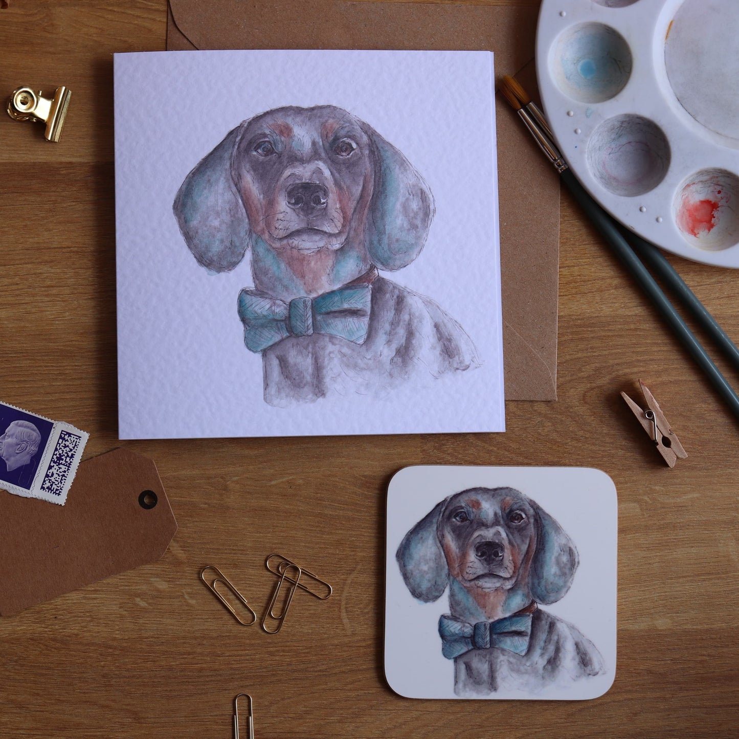 Dachshund Coaster