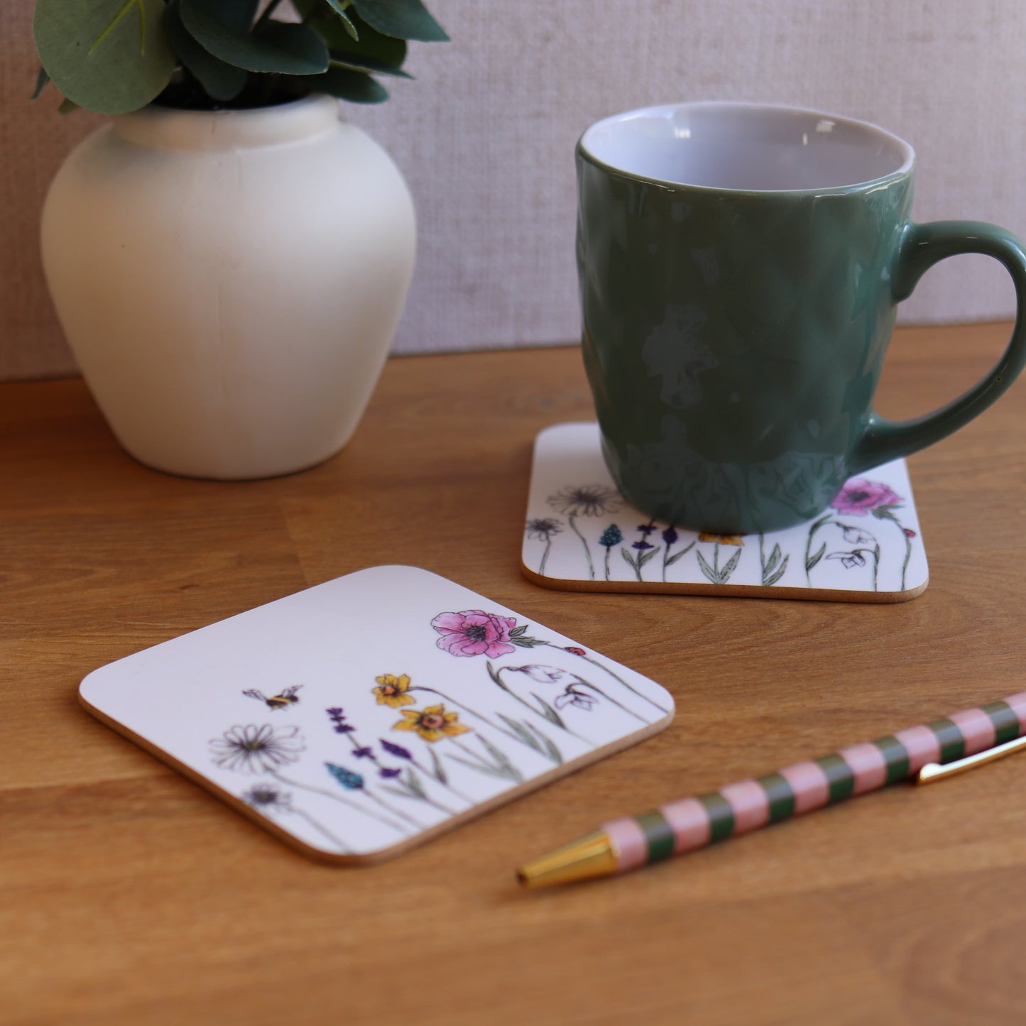 Spring Flower Coaster