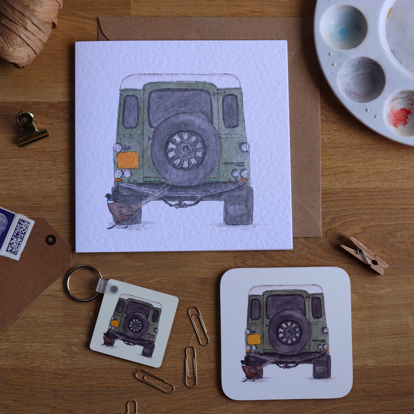 Country Defender Coaster