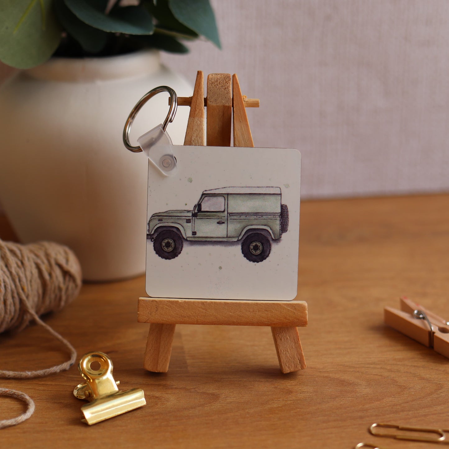 Defender Keyring