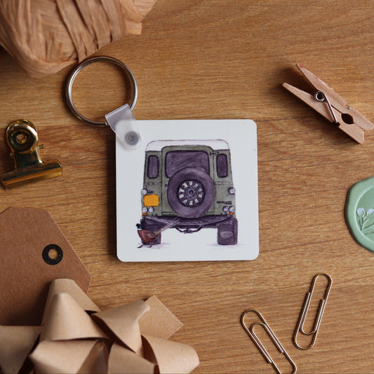 Country Defender Keyring