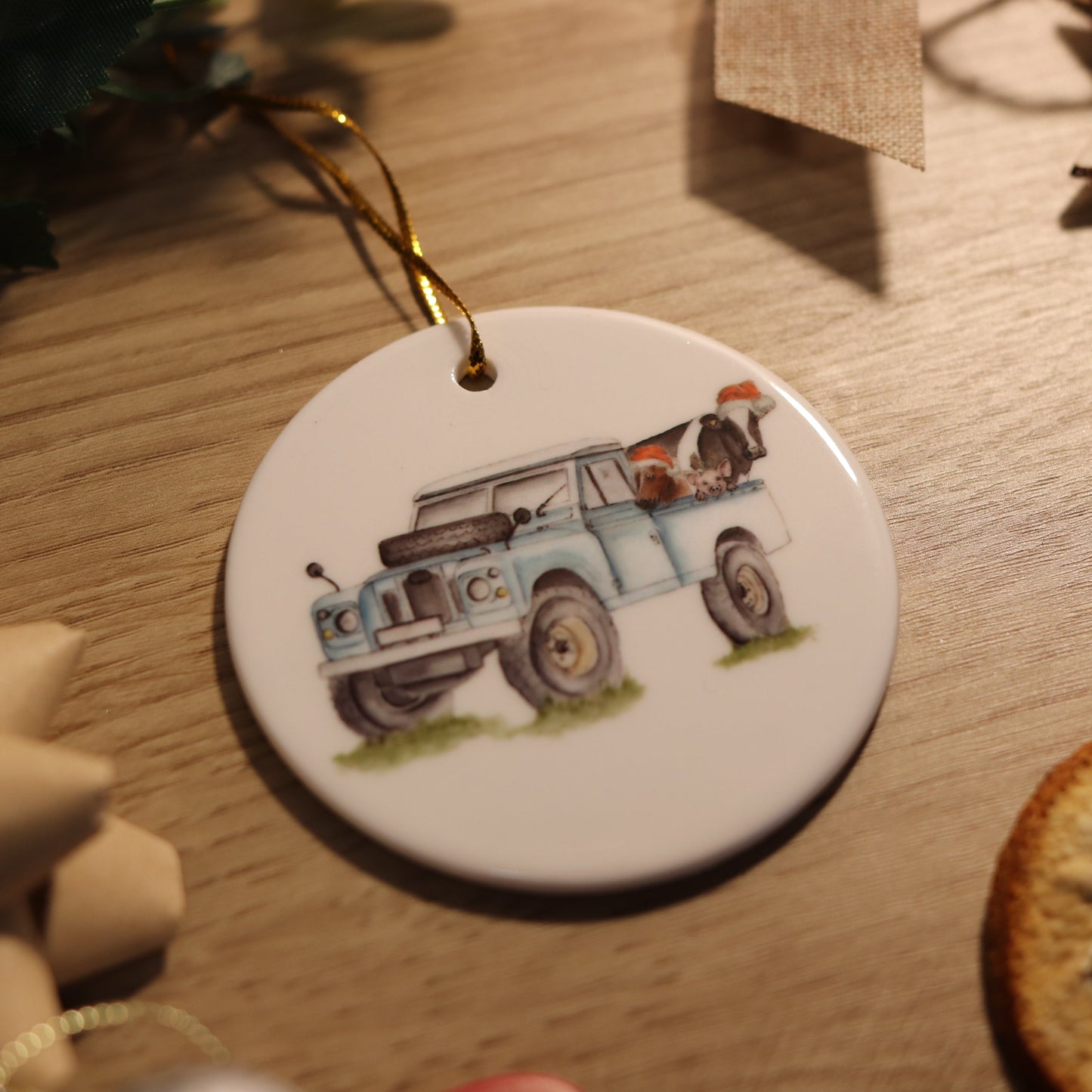Festive Defender Ornament