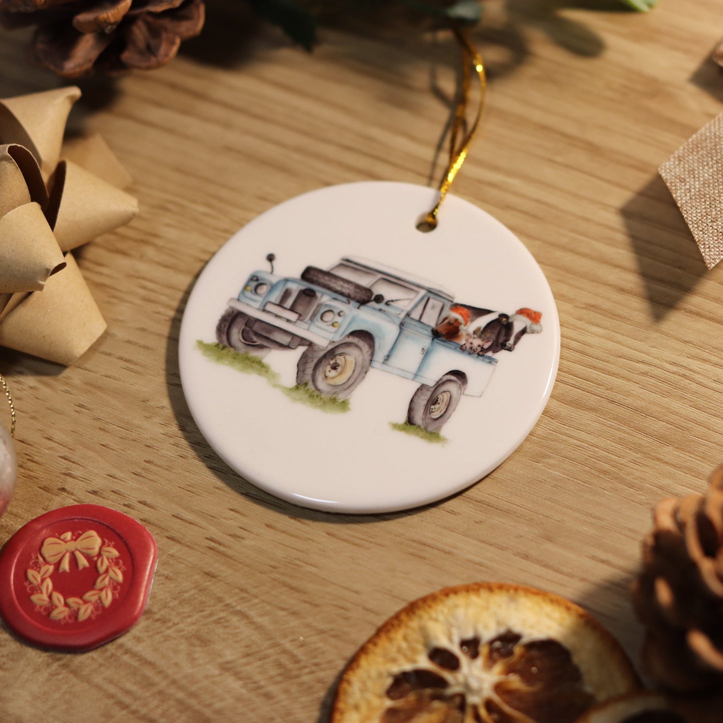 Festive Defender Ornament