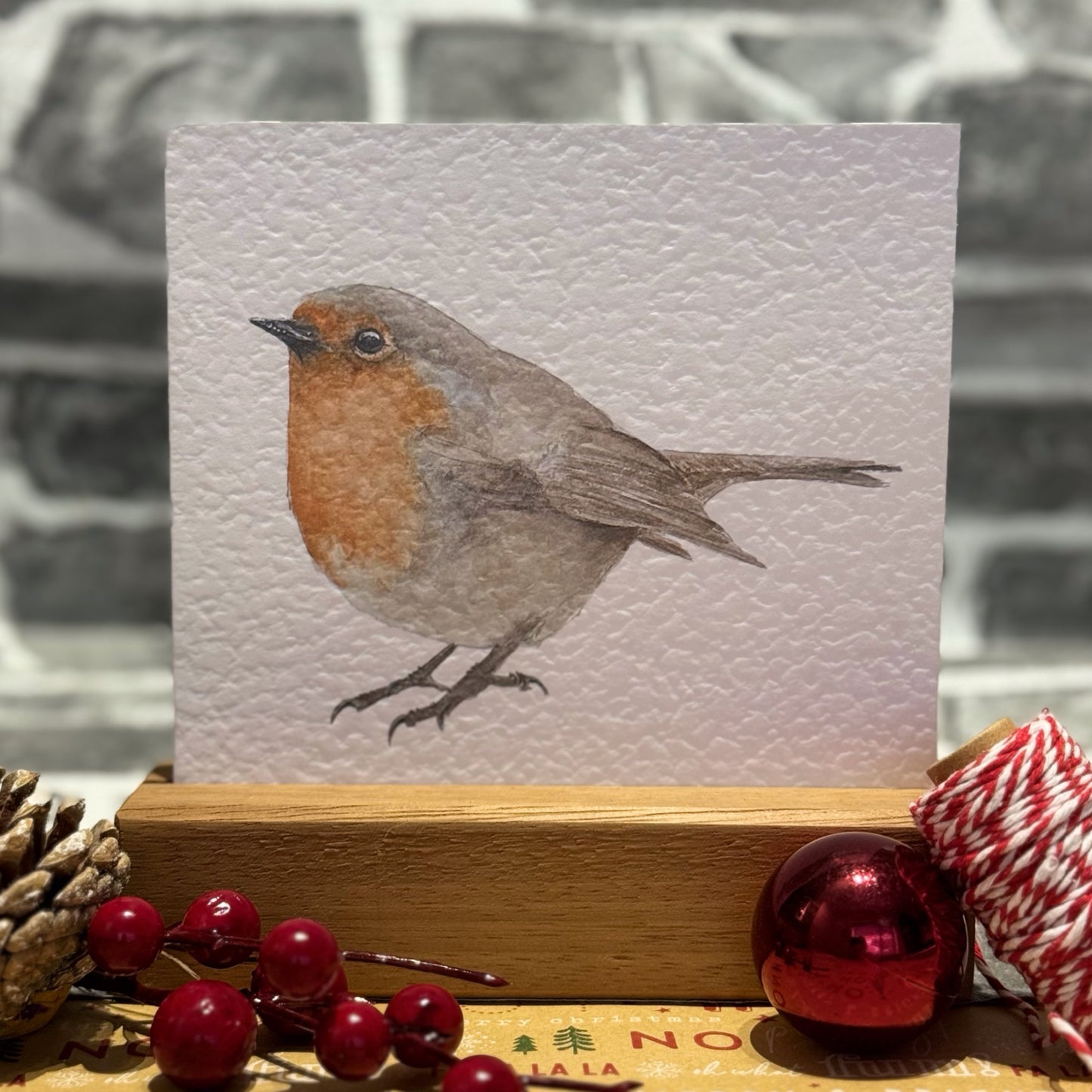 Robin Greetings Card