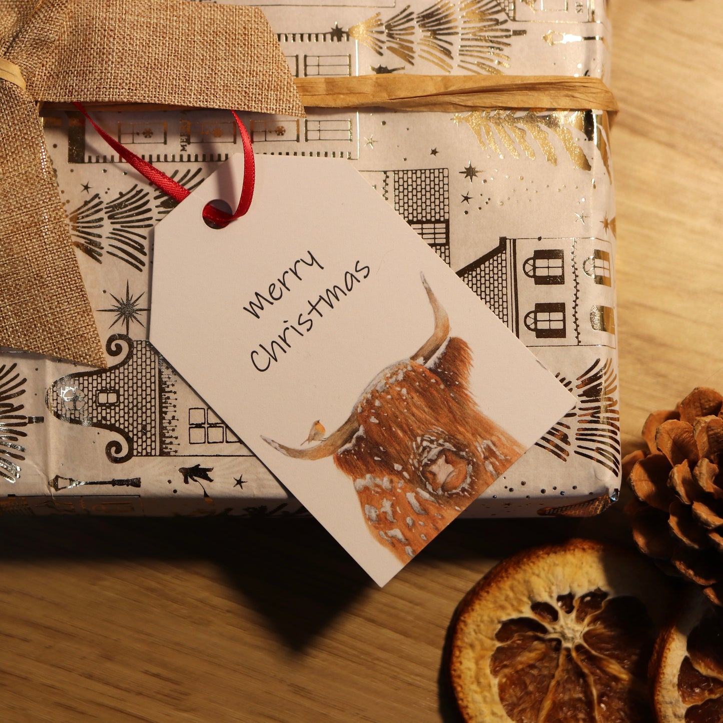 Highland Cow Gift Tags