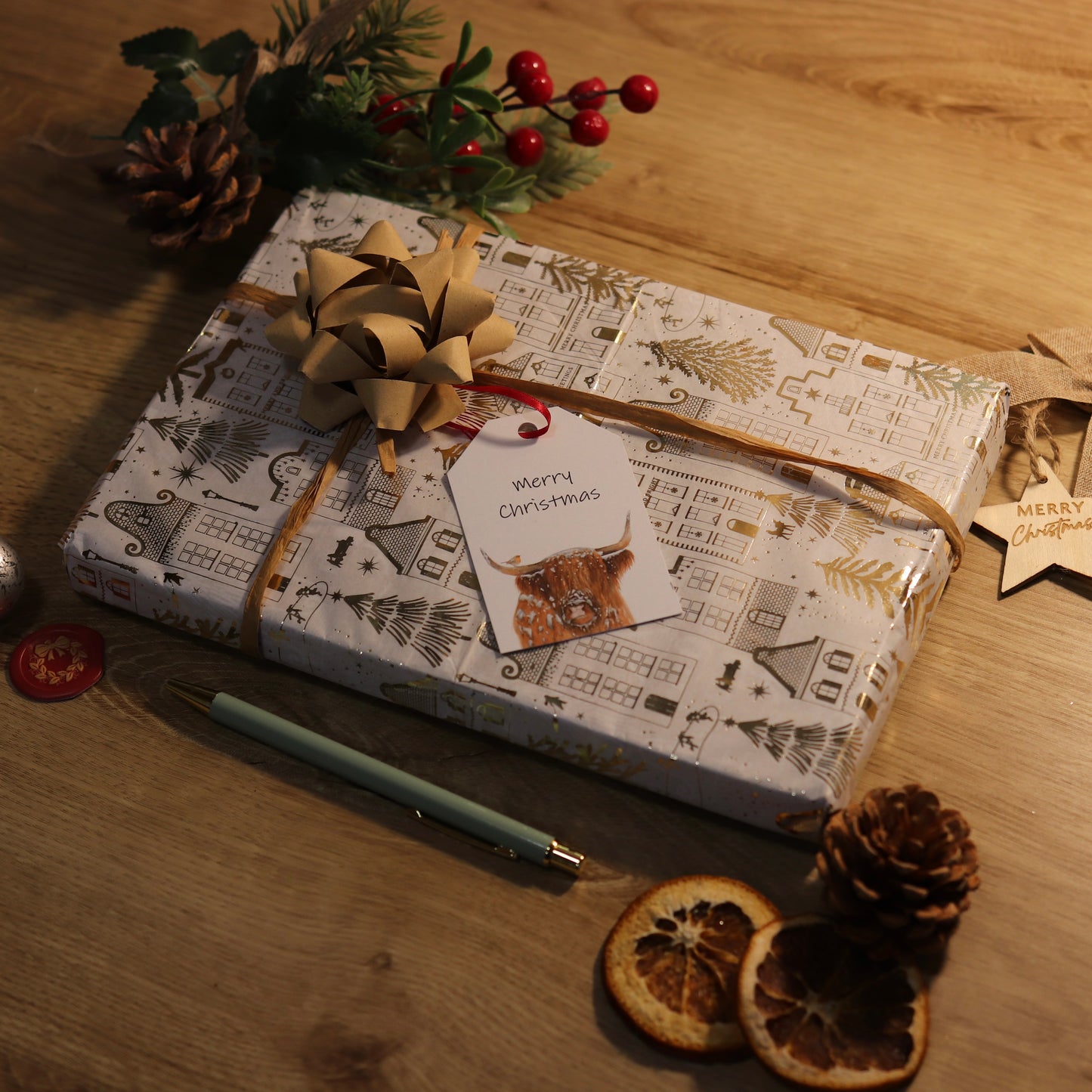 Highland Cow Gift Tags