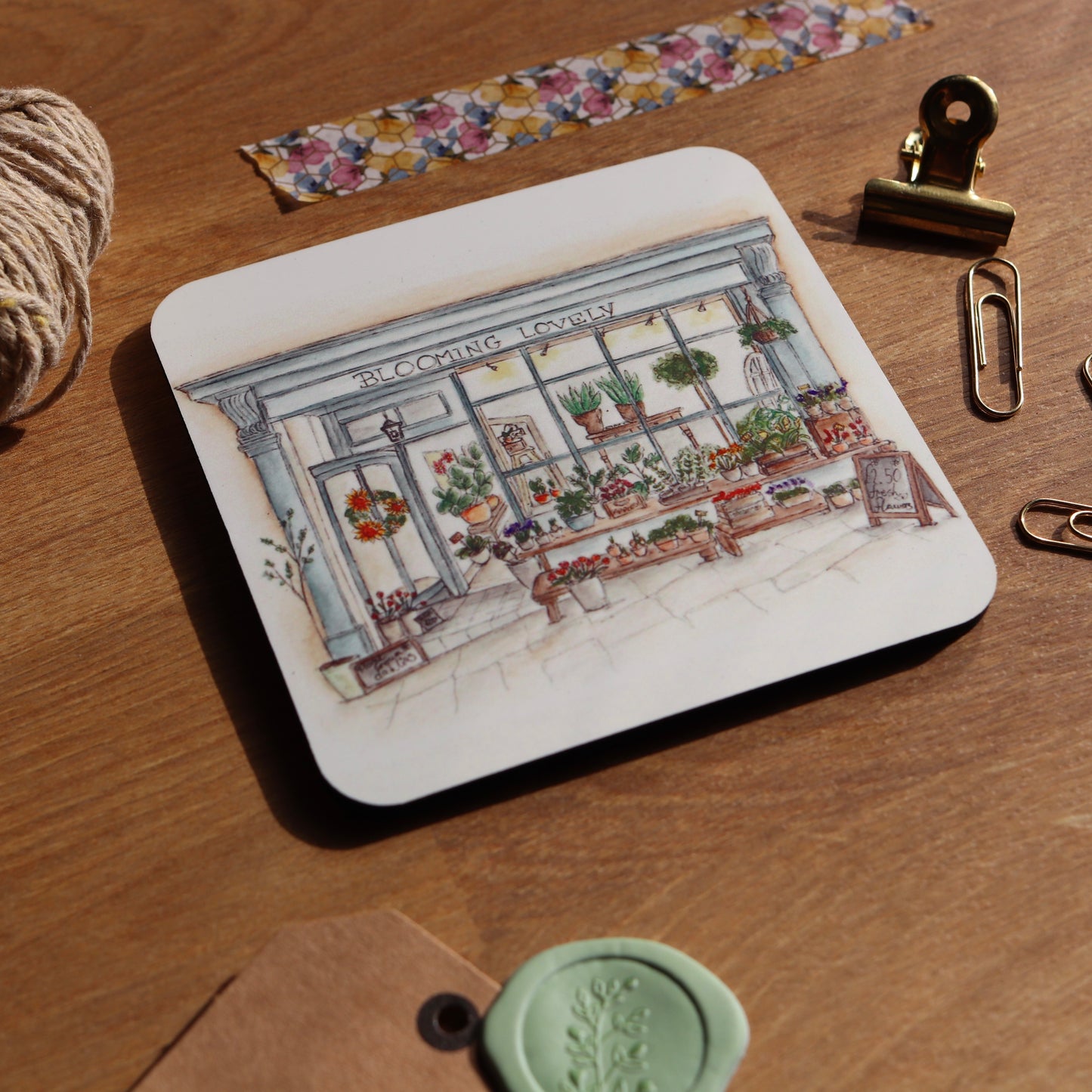 Flower Shop Coaster