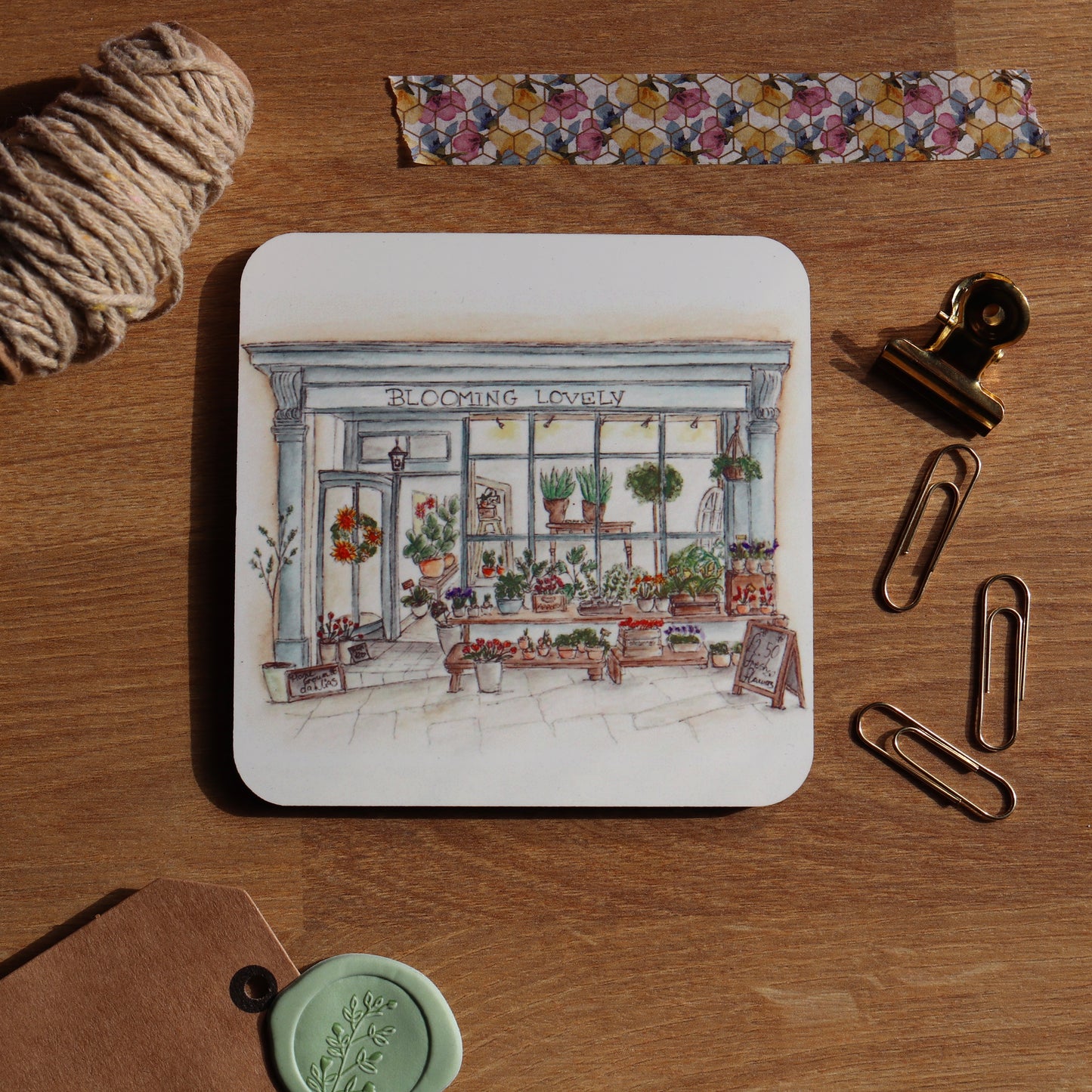 Flower Shop Coaster