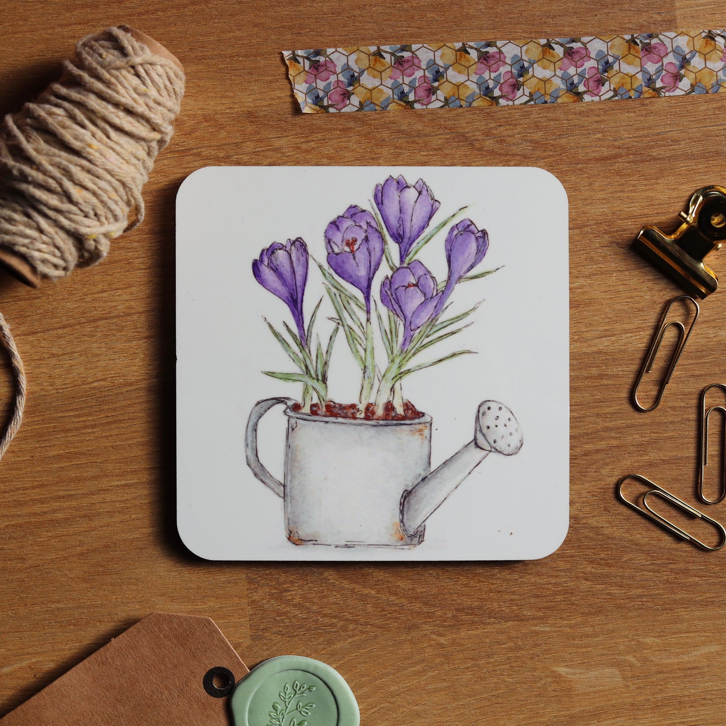Crocus Coaster