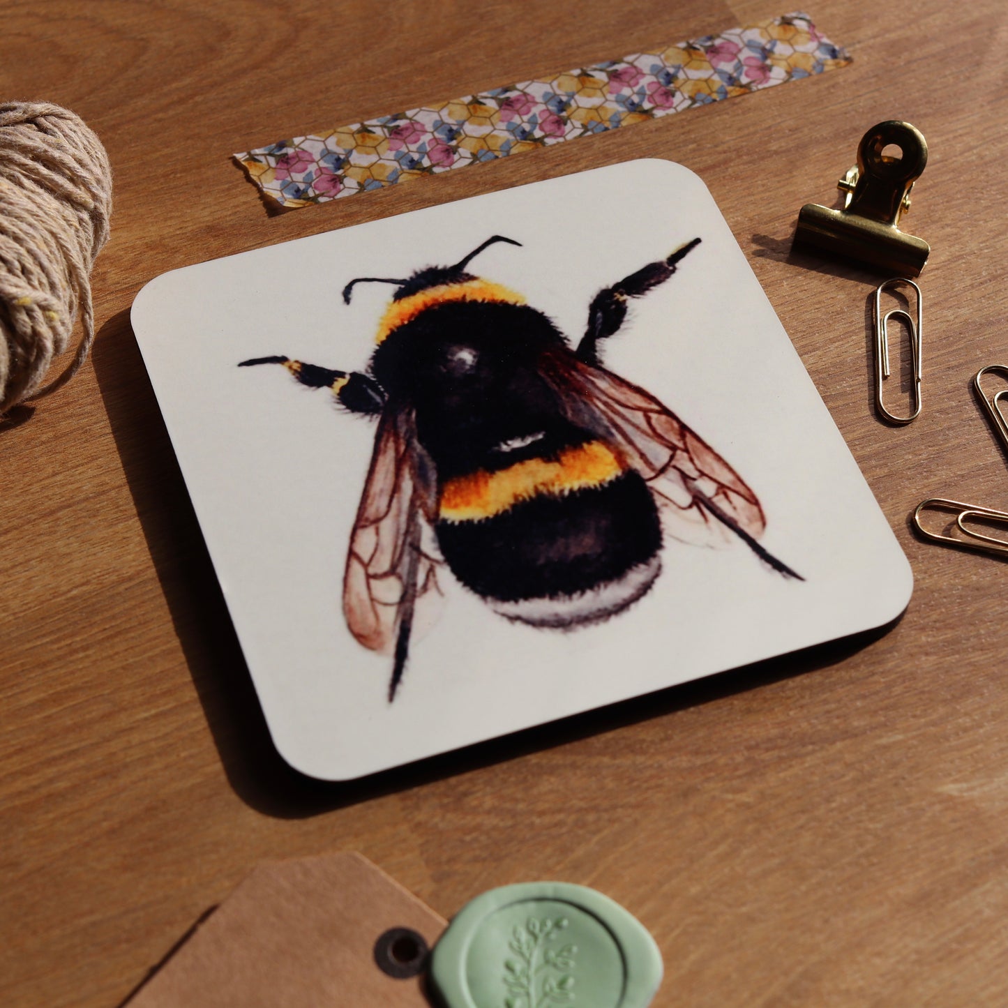 Bumble Bee Coaster