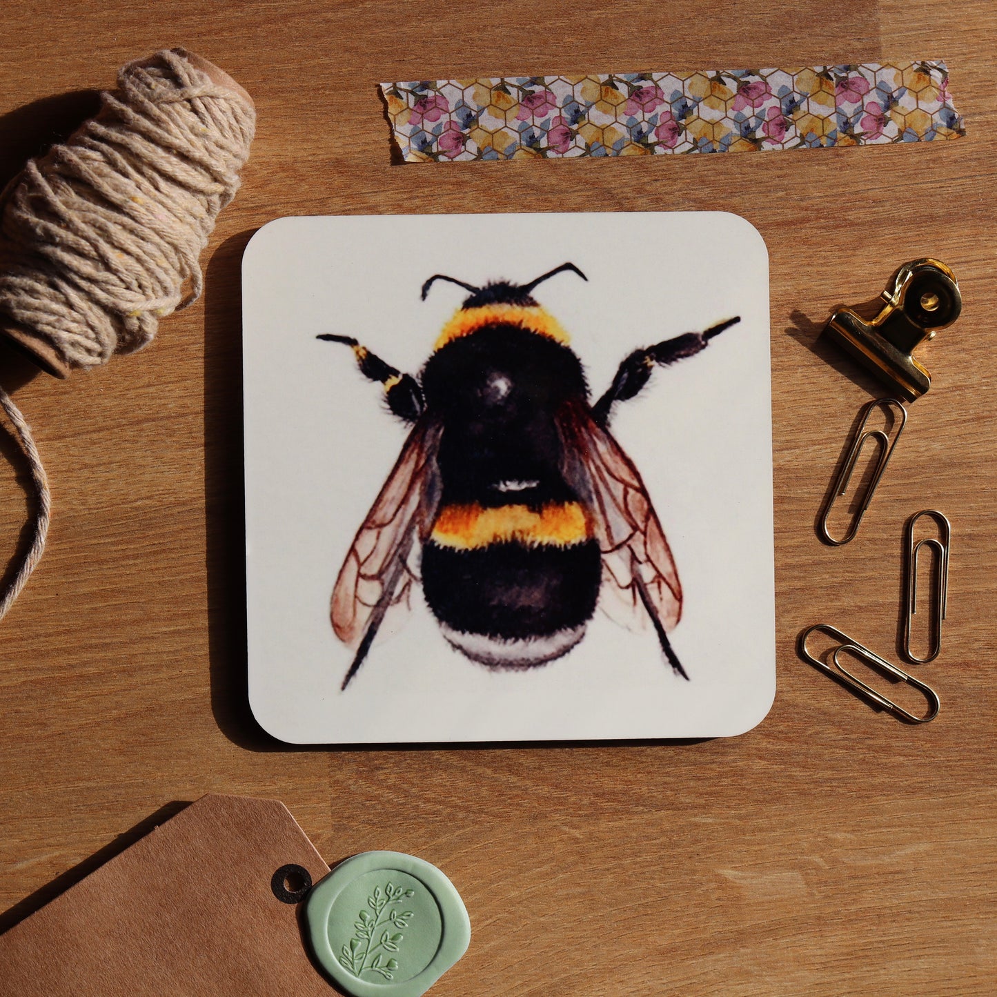 Bumble Bee Coaster