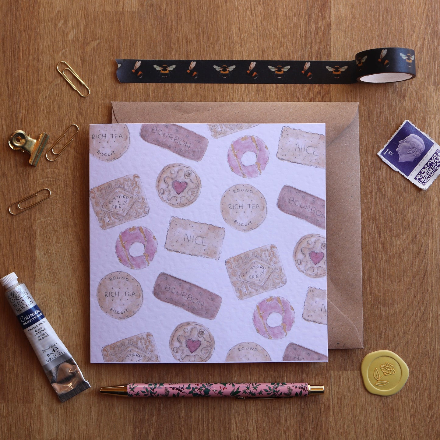 Biscuits Favourites Card