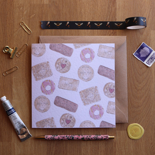 Biscuits Favourites Card