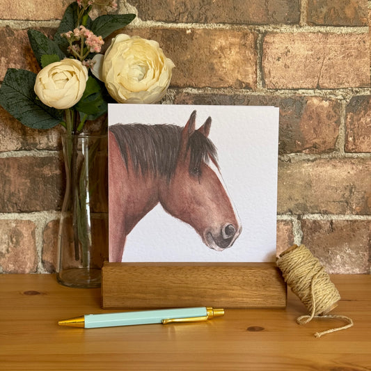 Shire Horse Greeting Card