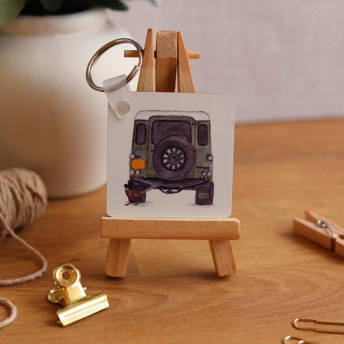 Country Defender Keyring