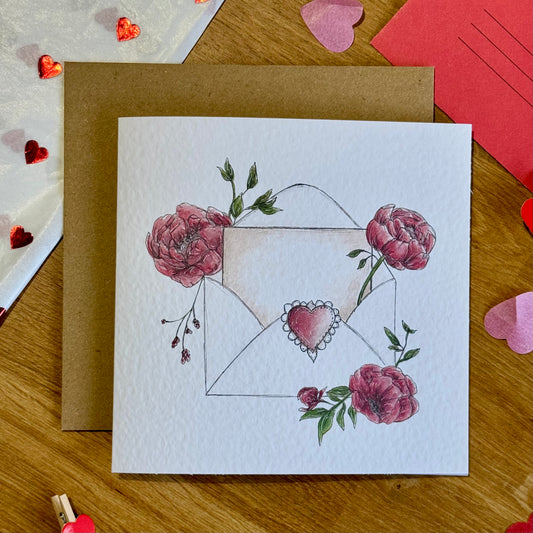 Love Letter Greeting Card