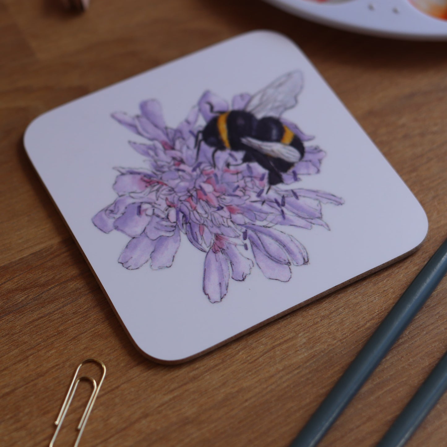 Flower Bee Coaster